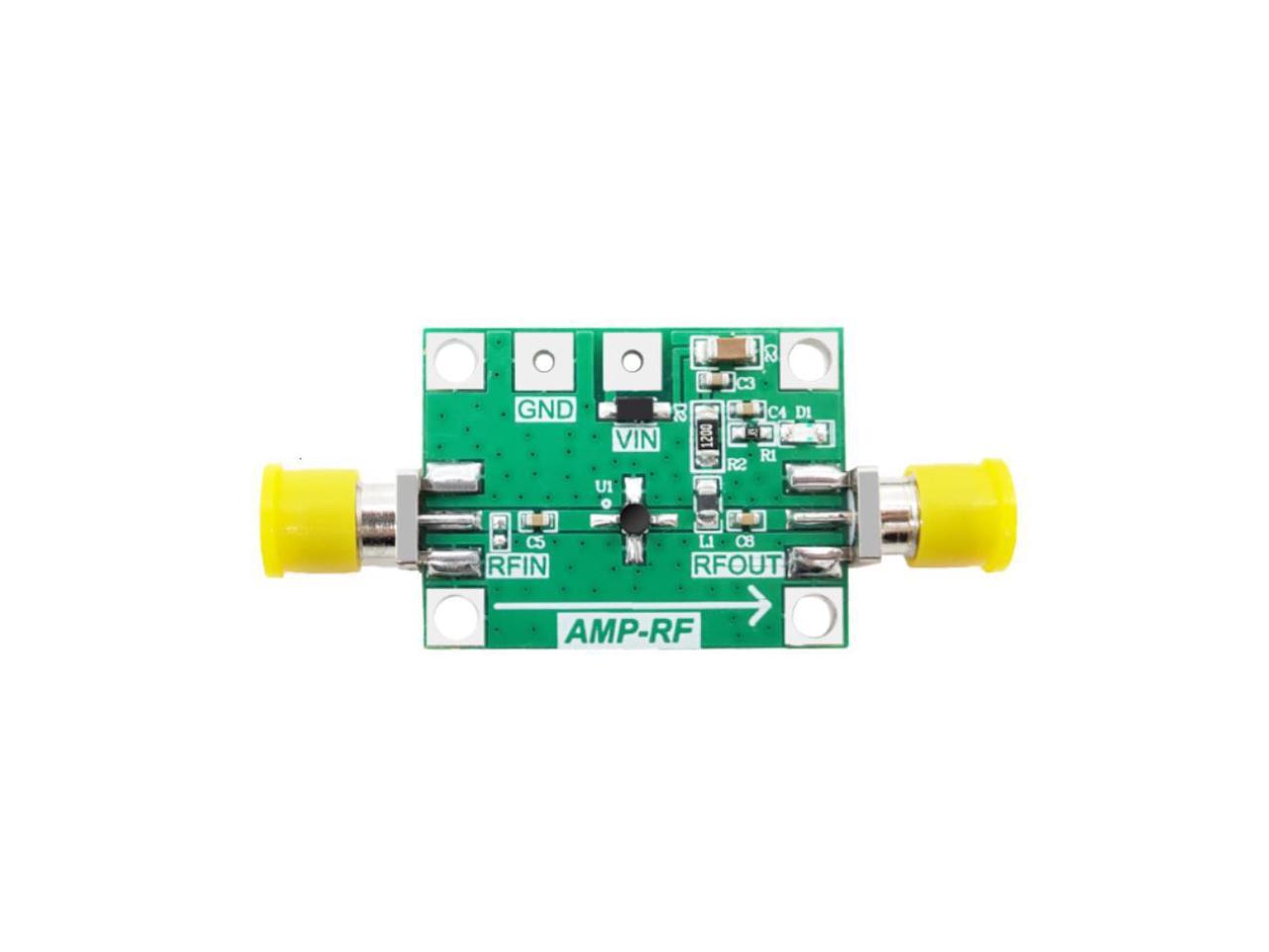 1MHz-2GHz 64dB Gain Low Noise Broadband RF Amplifier Signal Receiver LAN 