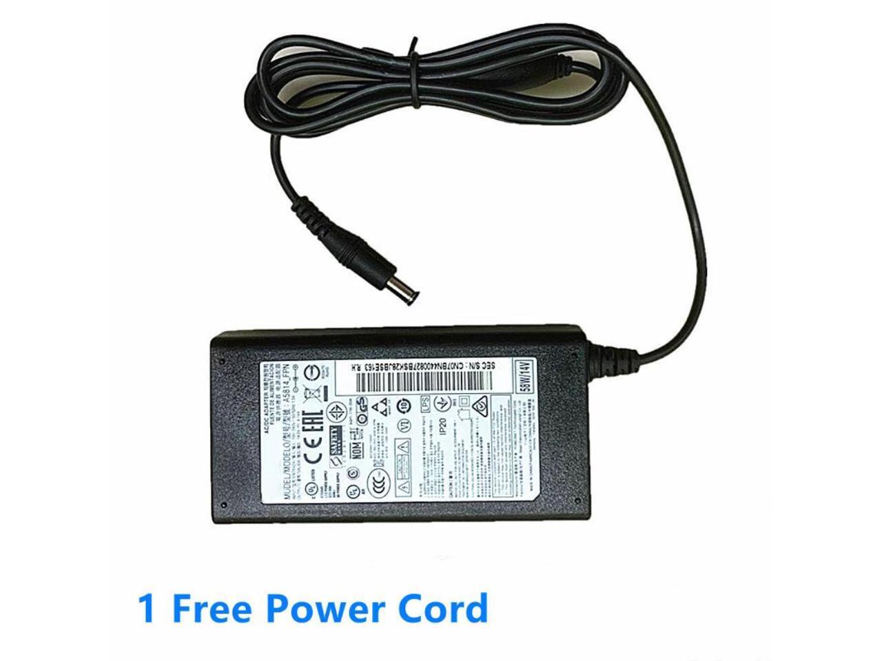 A5814_FPN A5814_DSM 14V 4.143A 4.14A 58W AC Adapter For SAMSUNG