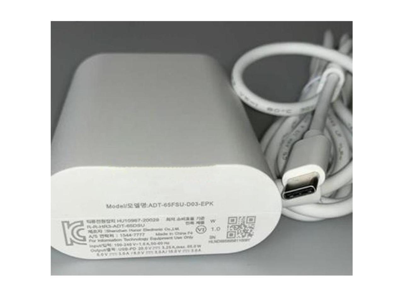 20V 3.25A 65W TYPEC ADT65FSUD03EPK Power Supply AC Adapter For LG