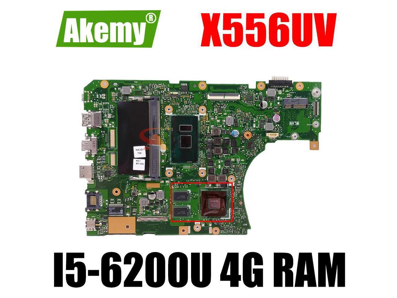 término análogo Carne de cordero camarera X556U for ASUS X556UV X556UJ X556UQ X556UR X556UF A556U laptop motherboard  X556UQK mainboard test OK I5-6200U cpu 4GB-RAM - Newegg.com