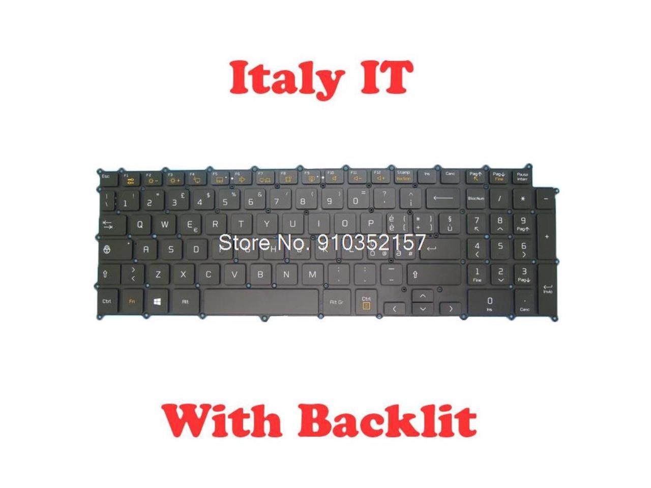 Laptop Backlit Keyboard For LG gram 17 SGA97602IA SN3890BU