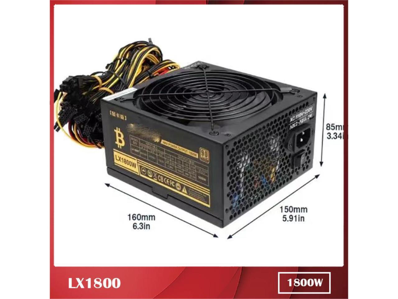 For JULONGFENGBAO LX1800W Dedicated Power Supply 1800W 180-240V 20+4PIN