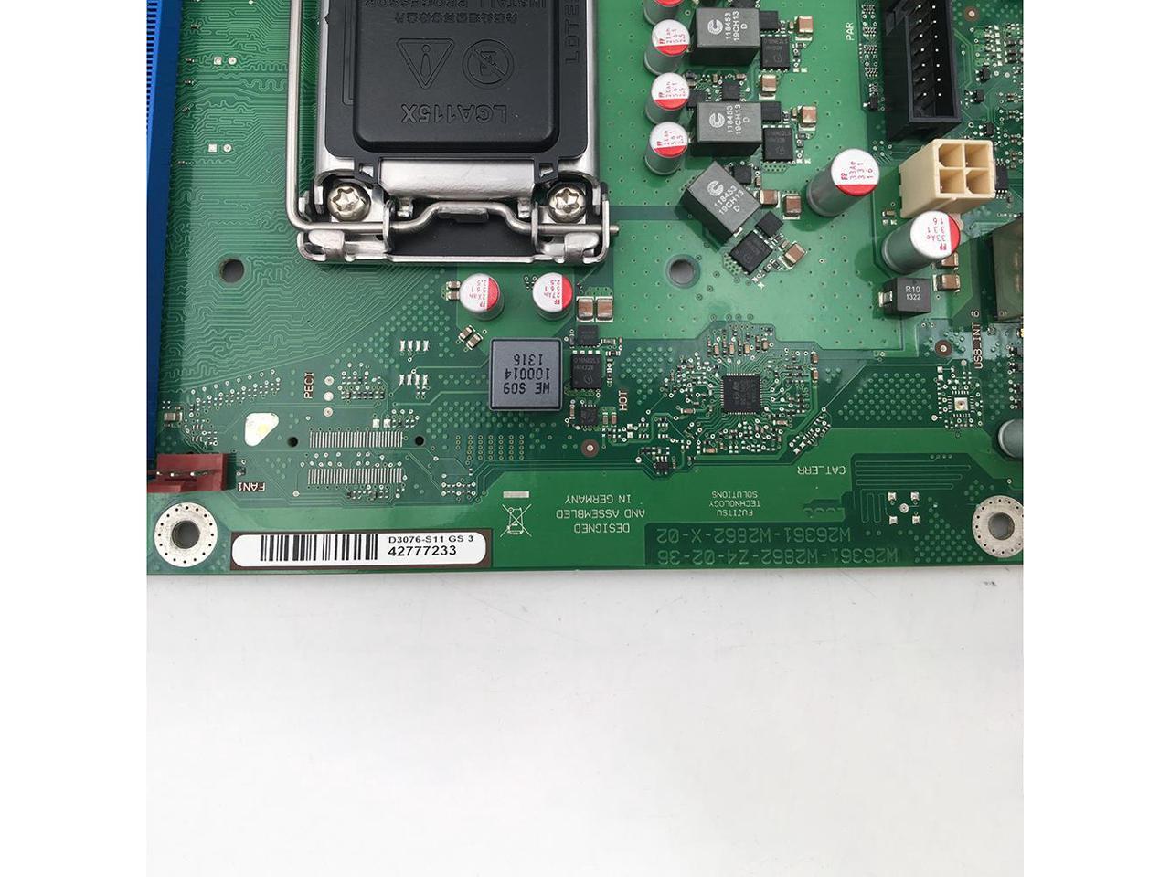 Industrial Motherboard For Fujitsu W26361-W2862-Z4-02-36 W26361-W2862-X ...