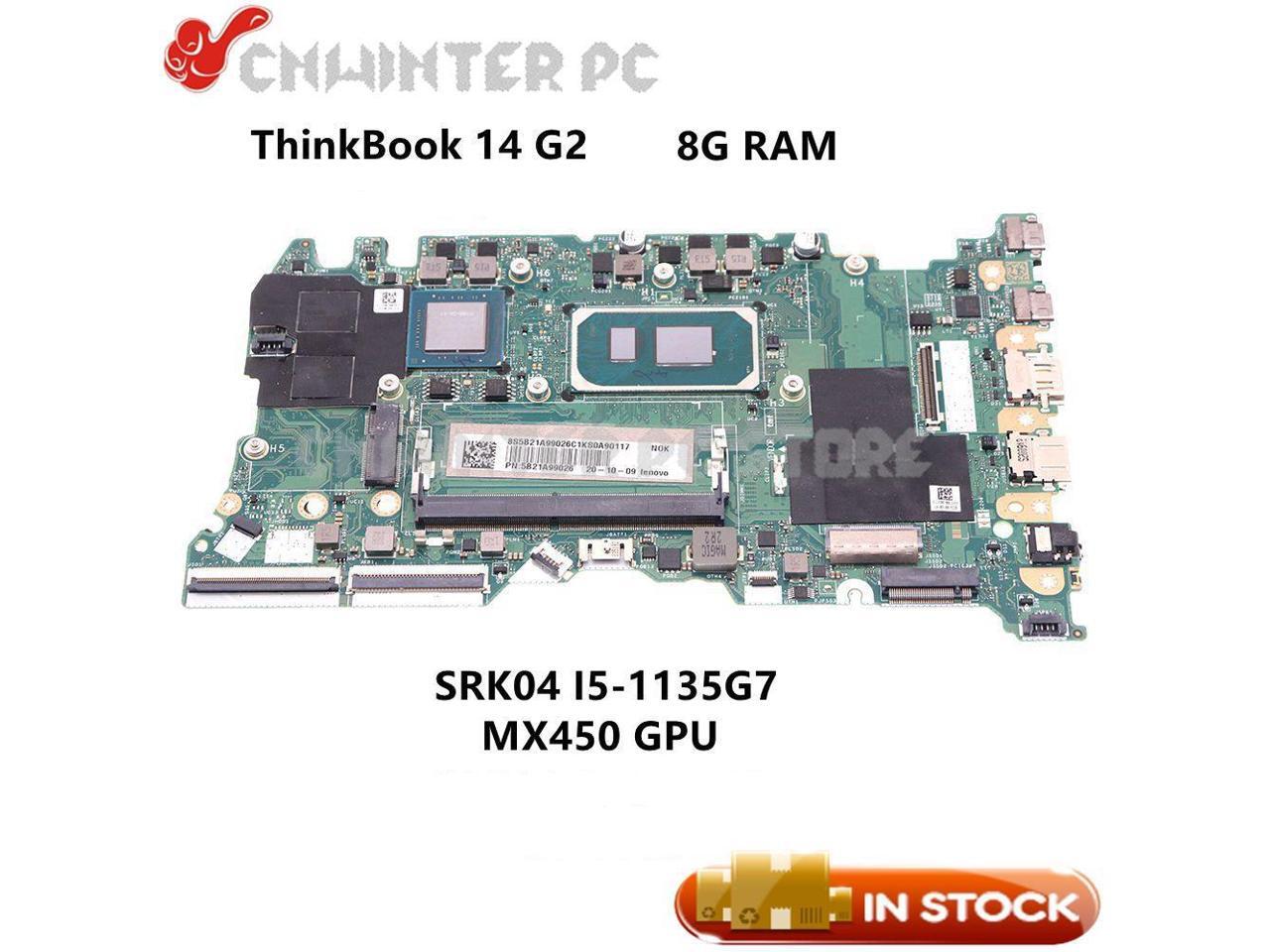 LENOVO THINKBOOK 15 G2 ITL intel i5-1135G7 8G RAM motherboard FLV35 LA