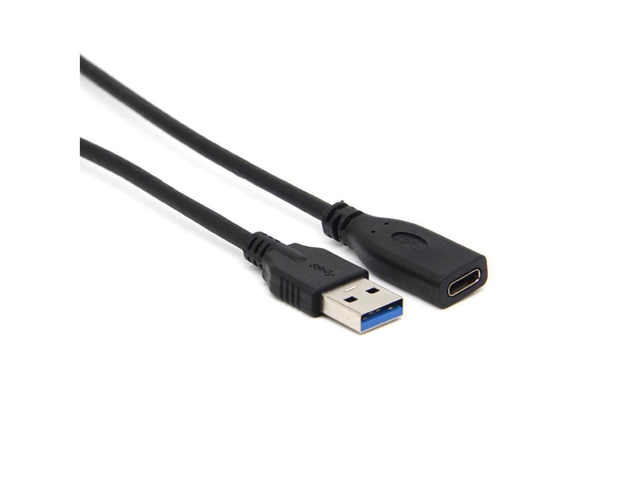 USB3.1 TypeC Female to USB3.0 Male Adapter Cable SingleSided 10Gbps