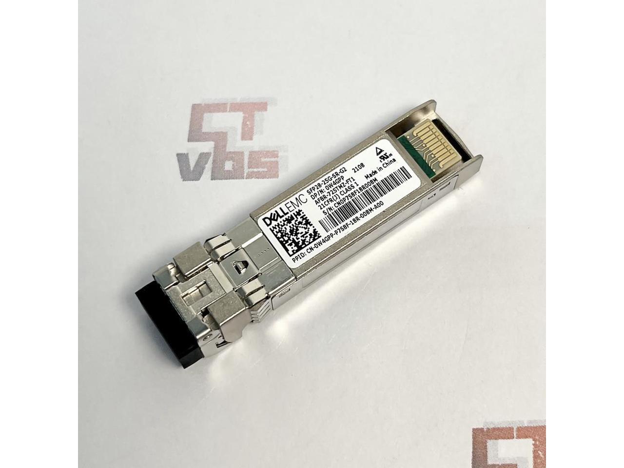 Dell EMC SFP2825GSRG2 AFBR725TMZFT1 W4GPP 25GBe 850nm 100m Mmf