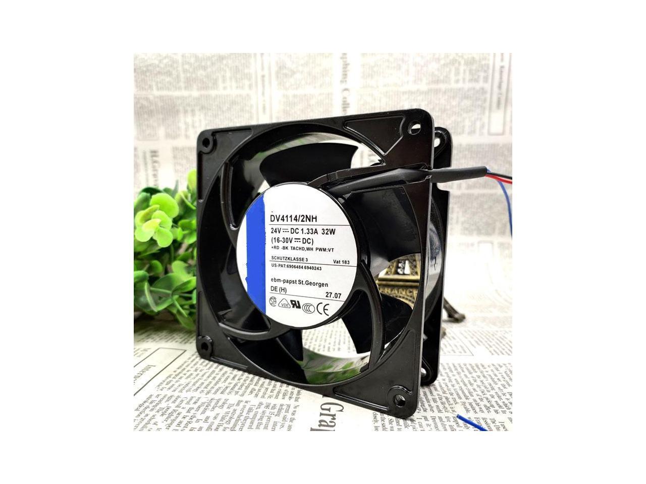 The DV4114/2NH 24V 1.33A 32W 3 wire heat dissipation fan