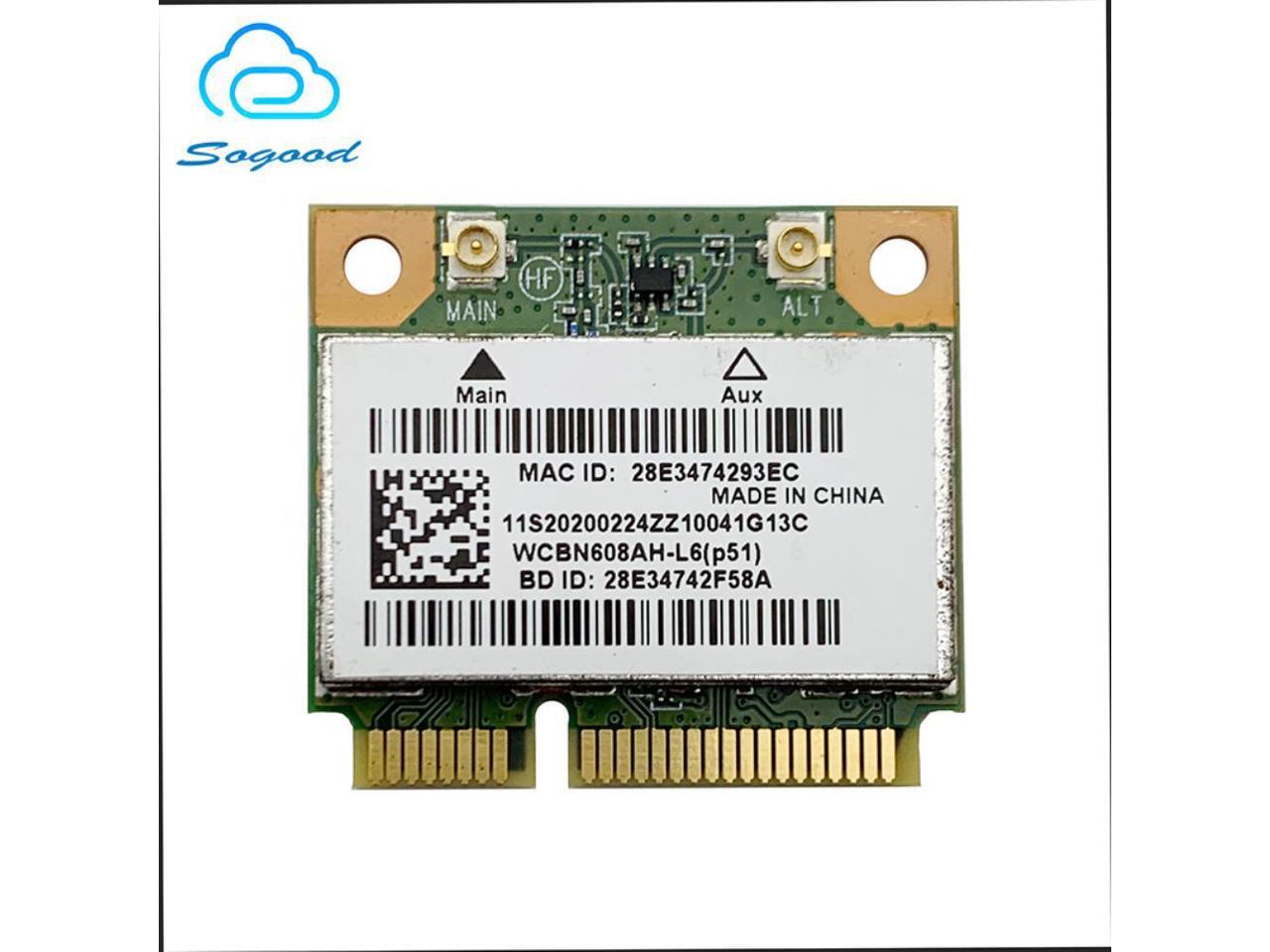 Wireless Adapter for ATHEROS AR5B225 300Mbps 802.11bgn BT4.0 2.4G Mini PCIE Card for Lenovo