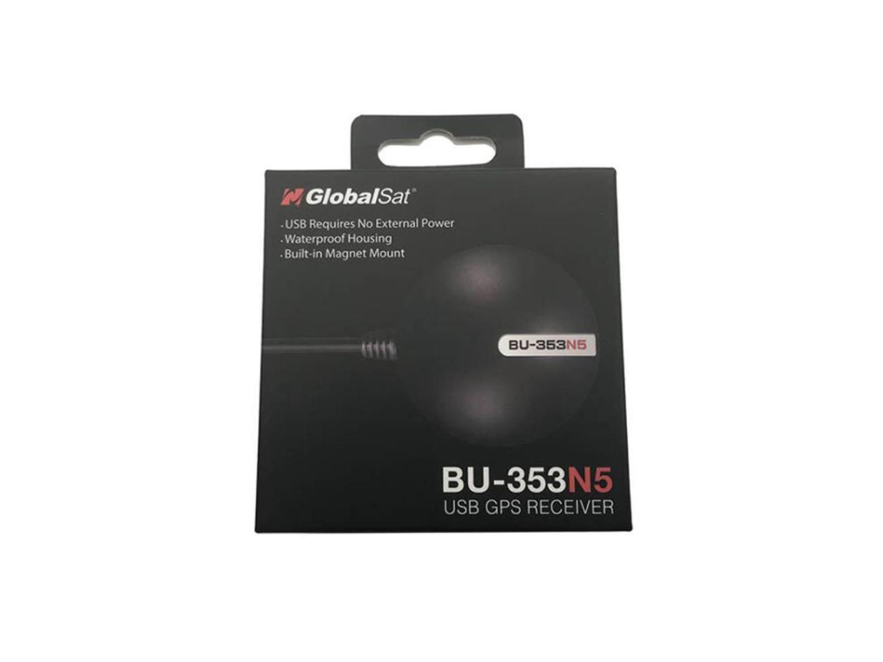 Globalsat BU-353N5 BU353N5 USB GPS Receiver G Mouse Magnetic Replace BU ...