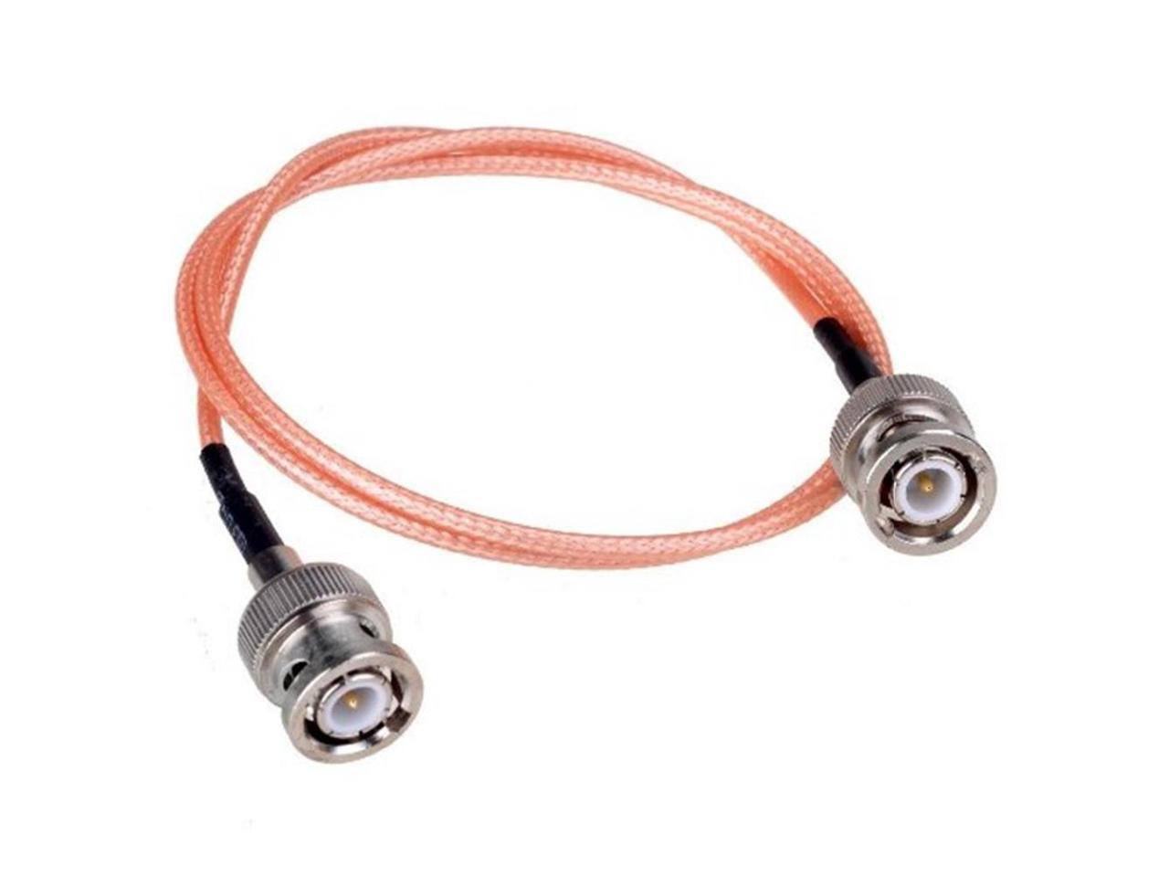 Mini BNC to MiniBNC Male Plug Crimp RG316 Pigtail Jumper Cable 15cm
