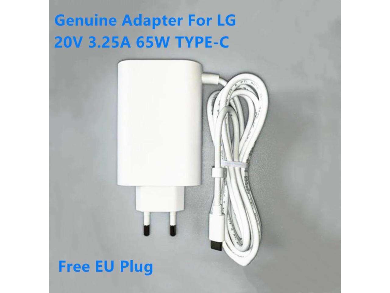 20V 3.25A 65W TYPEC ADT65FSUD03EPK Power Supply AC Adapter For LG