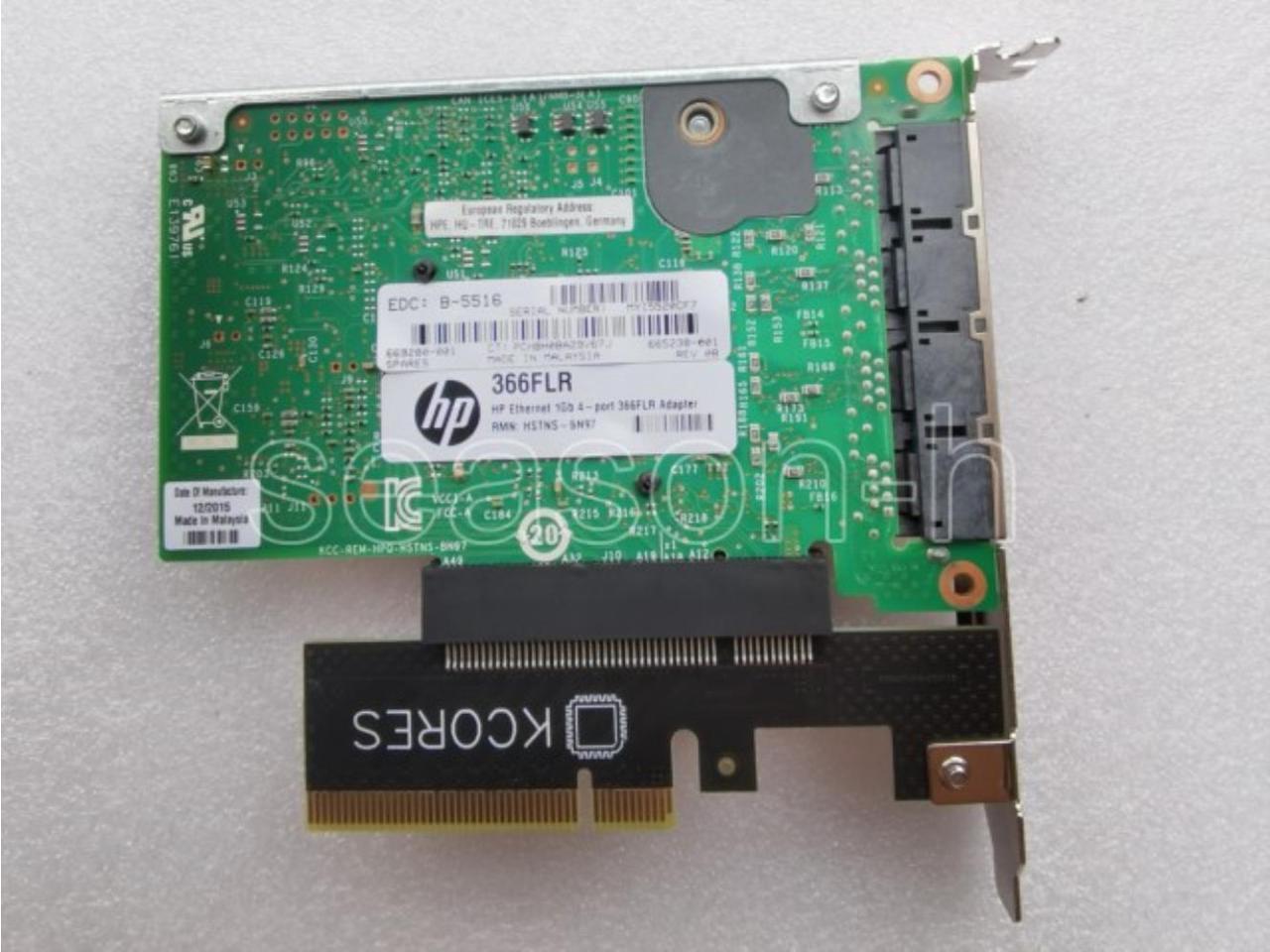 Intel I350T4 Network Card 4Port 366FLR FlexibleLOM Intel
