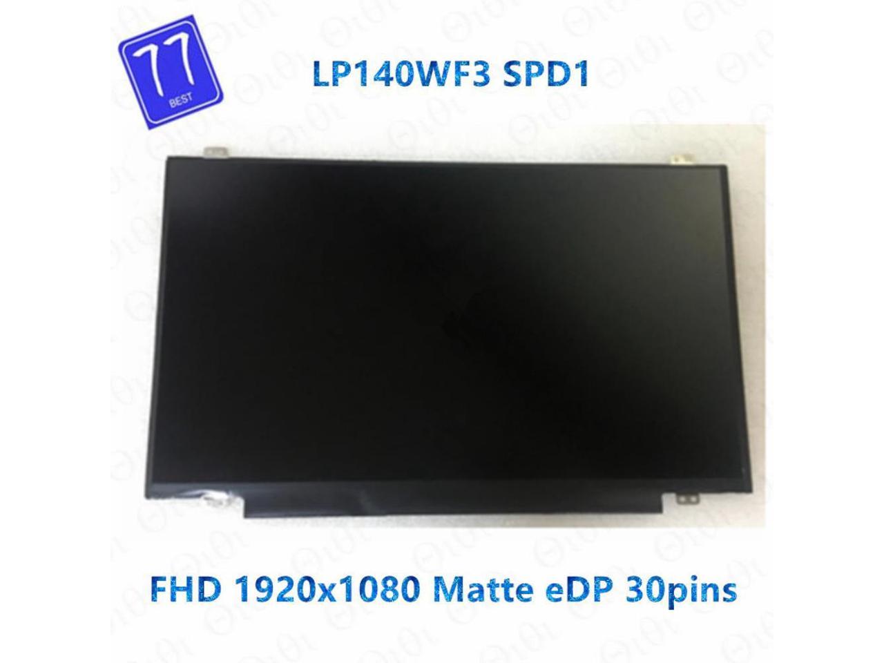 14.0 inch LP140WF3-SPD1 LP140WF3 SPD1 LP140WF3 (SP)(D1) 1920X1080 IPS FHD  30Pin EDP 72% NTSC 300cd/m² 60HZ Slim LCD Screen