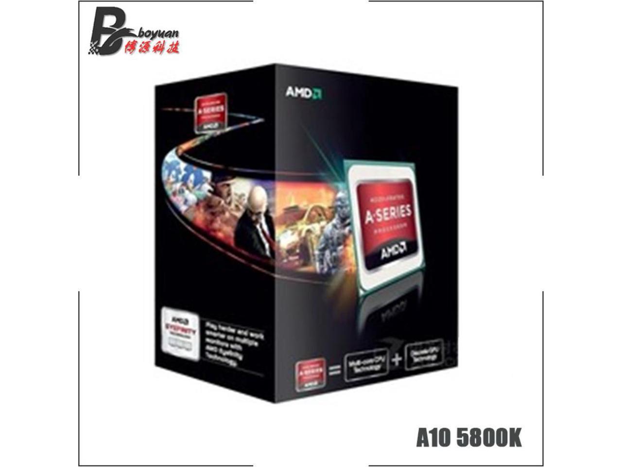 AMD A10-Series A10 5800K A10 5800 K 3.5 GHz Quad-Core CPU Processor ...