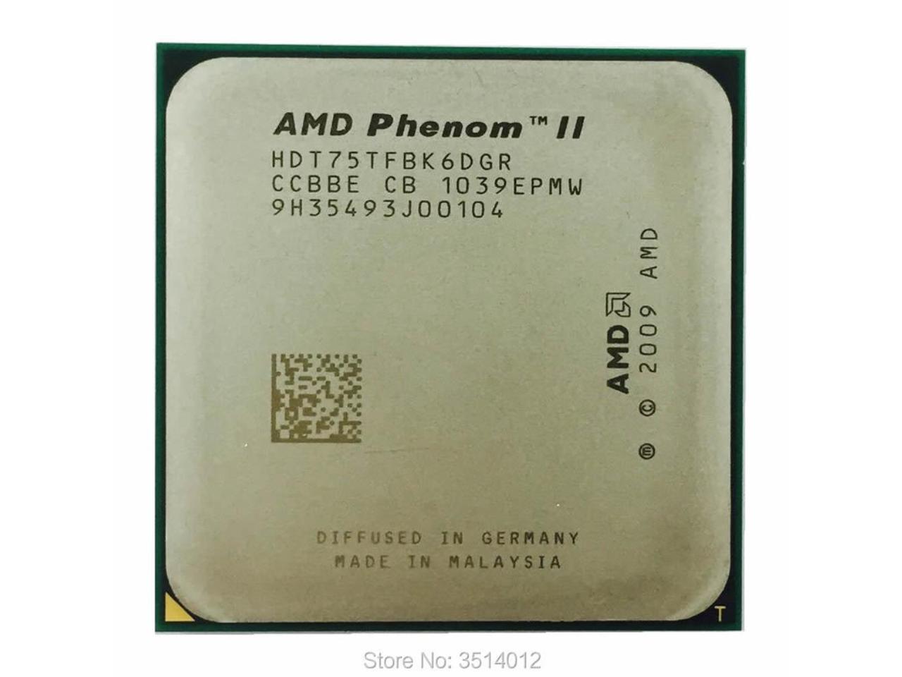 AMD Phenom II X6 1075T 1075 3.0 GHz Six-Core CPU Processor ...