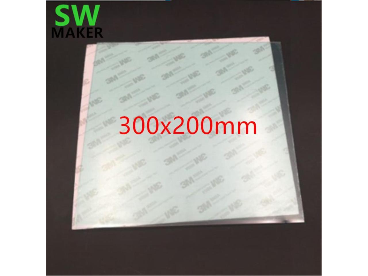 300x200mm Polyetherimide PEI sheet 9080A adhesive Tape for Reprap Prusa