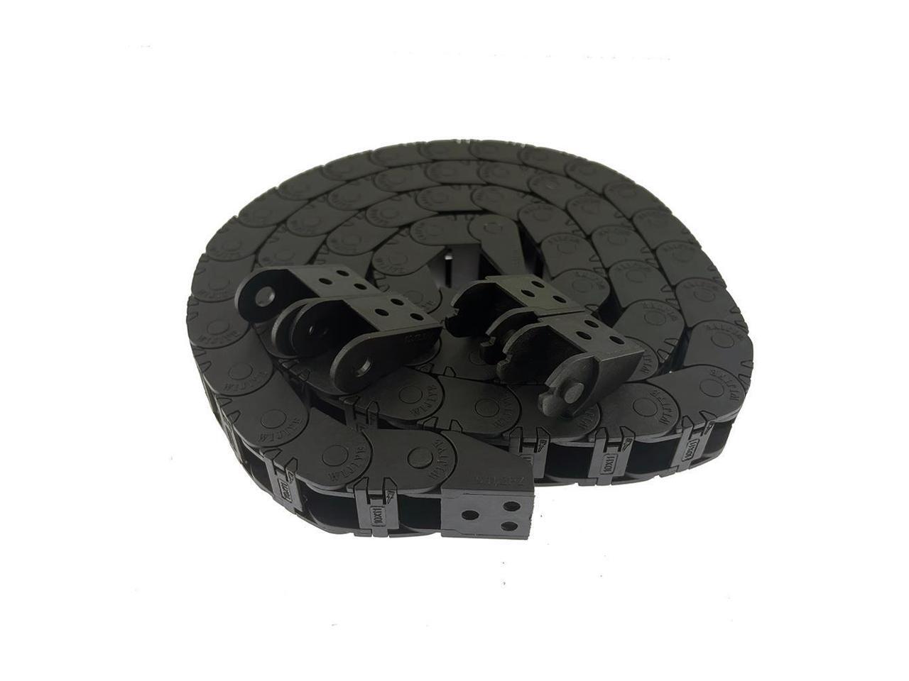 Voron Trident 1 Set Cable Chains Set Customized open drag chain Black