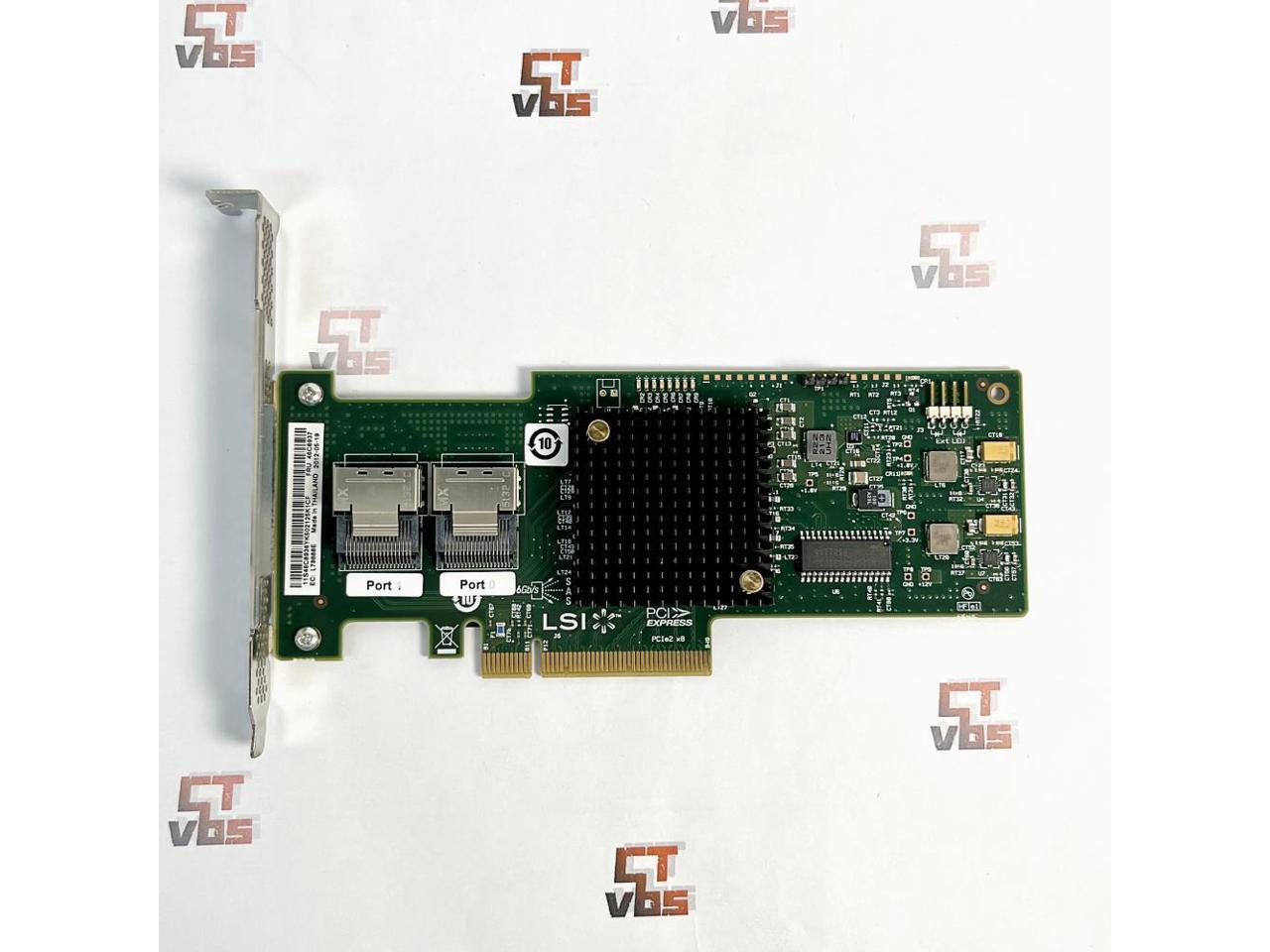 LSI 92008i (92118I) RAID Controller Card 6Gbps SAS PCI E HBA IT Mode ZFS NAS unRAID RAID