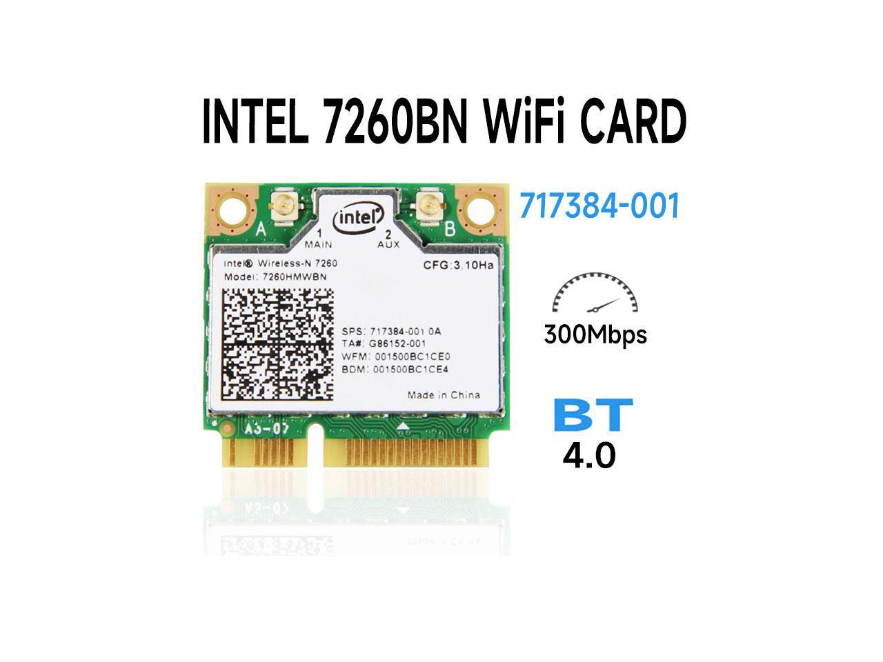 Intel Wireless N 7260 7260hmw Bn Half Mini Pci E Bluetooth Bt Wireless   B1A7D2209270UTHZDCE 