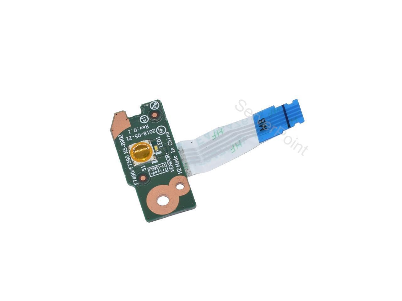 Well Tested For Lenovo ThinkPad T490 T590 Power Switch Button Board NS