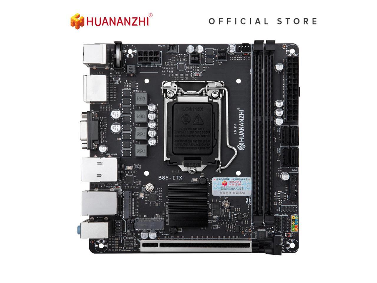 HUANANZHI B85 ITX Motherboard ITX Intel LGA 1150 i3 i5 i7 E3 DDR3 ...