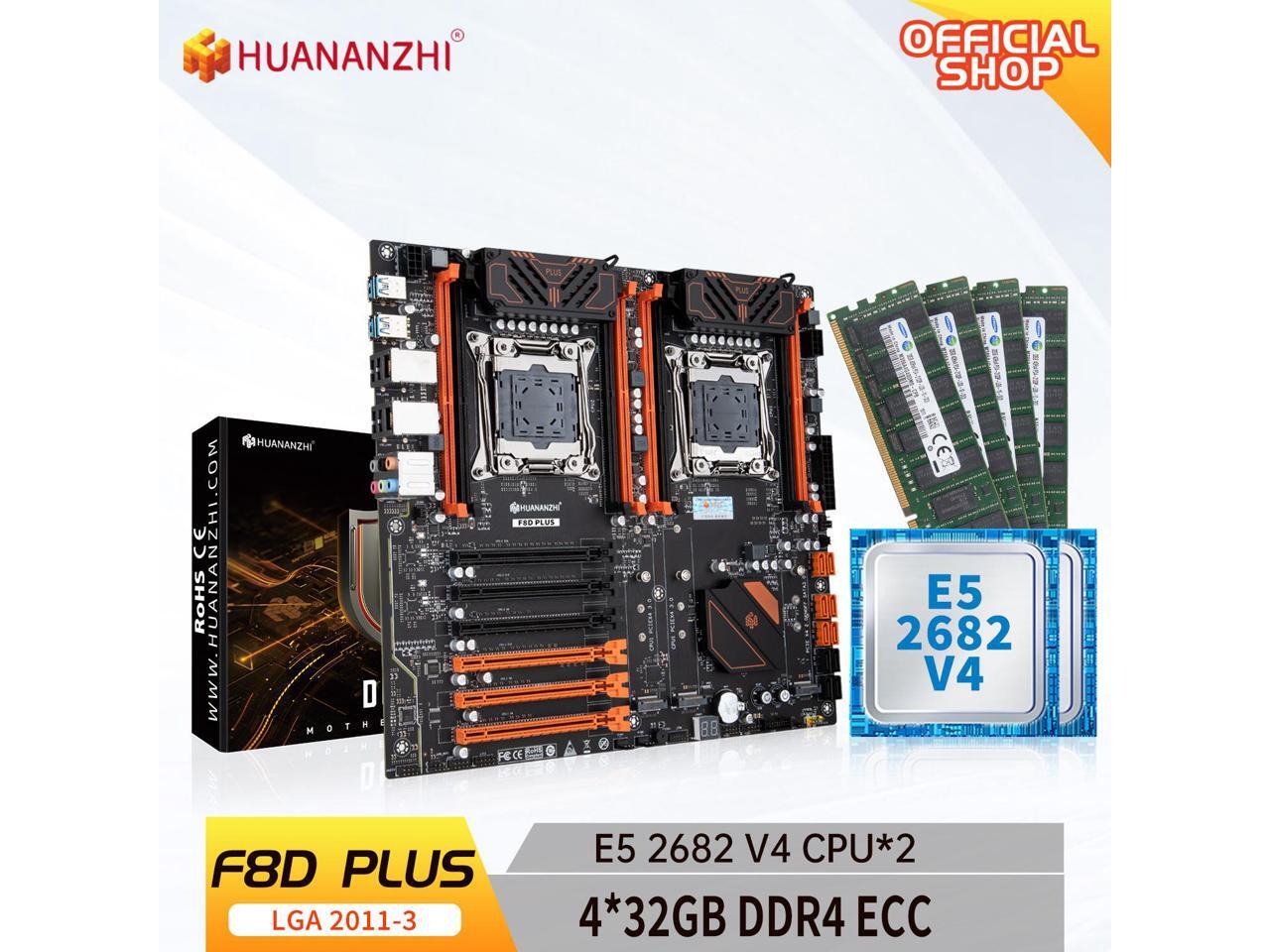HUANANZHI X99 F8D PLUS LGA 2011-3 XEON X99 Motherboard with Intel E5 ...