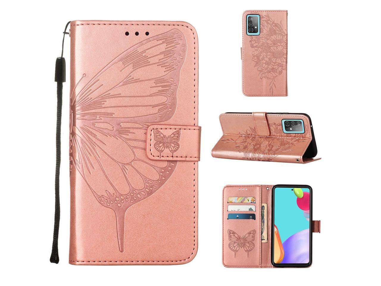 Case for Samsung Galaxy A52 4G/5G Flip Case Cover Premium Leather