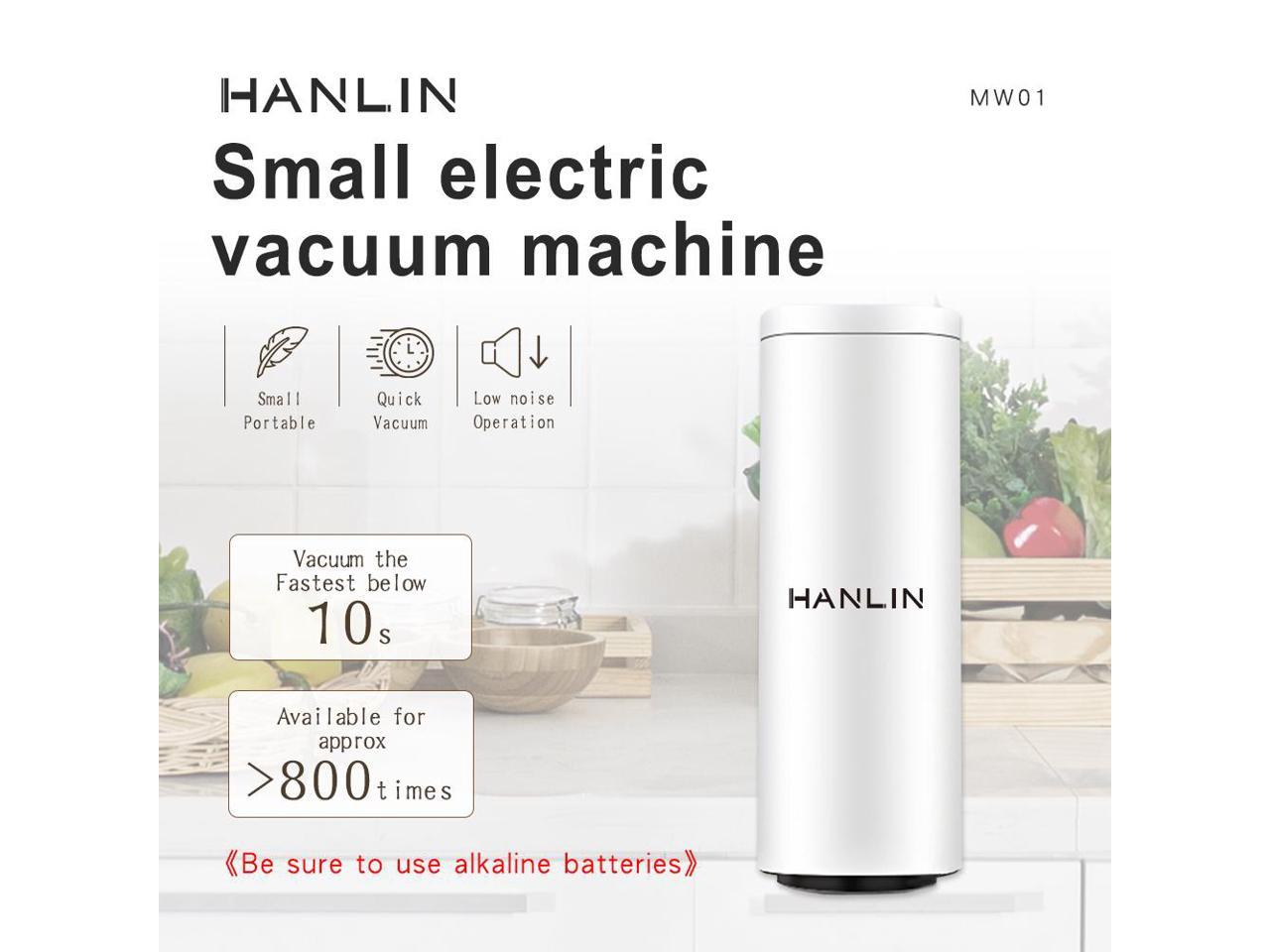 lelijk Dronken worden Hoorzitting HANLIN-MW01 small electric vacuum machine #food preservation, isolation of  germs, food preservation, vacuum packaging, snack storage, vacuum -  Newegg.com