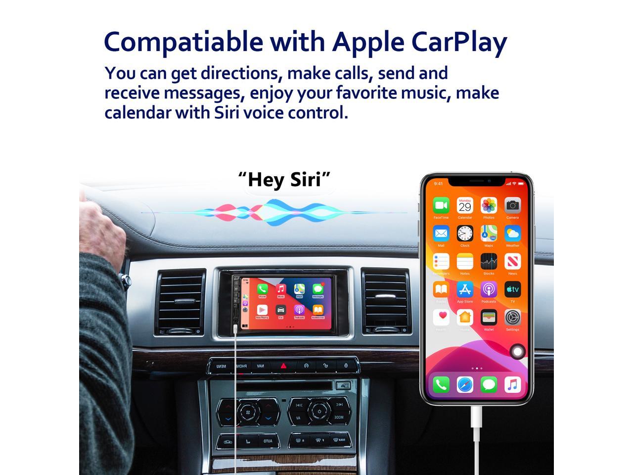 Apple Carplay Stereo Car Stereo Corehan Double Din Car Radio Android