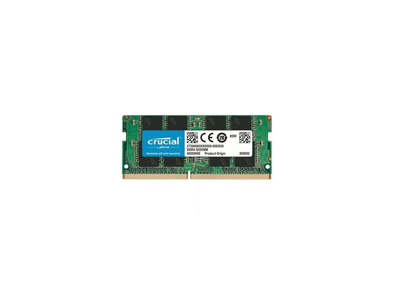 Crucial 32GB Single DDR4 3200 MT/s CL22 SODIMM 260-Pin Memory ...