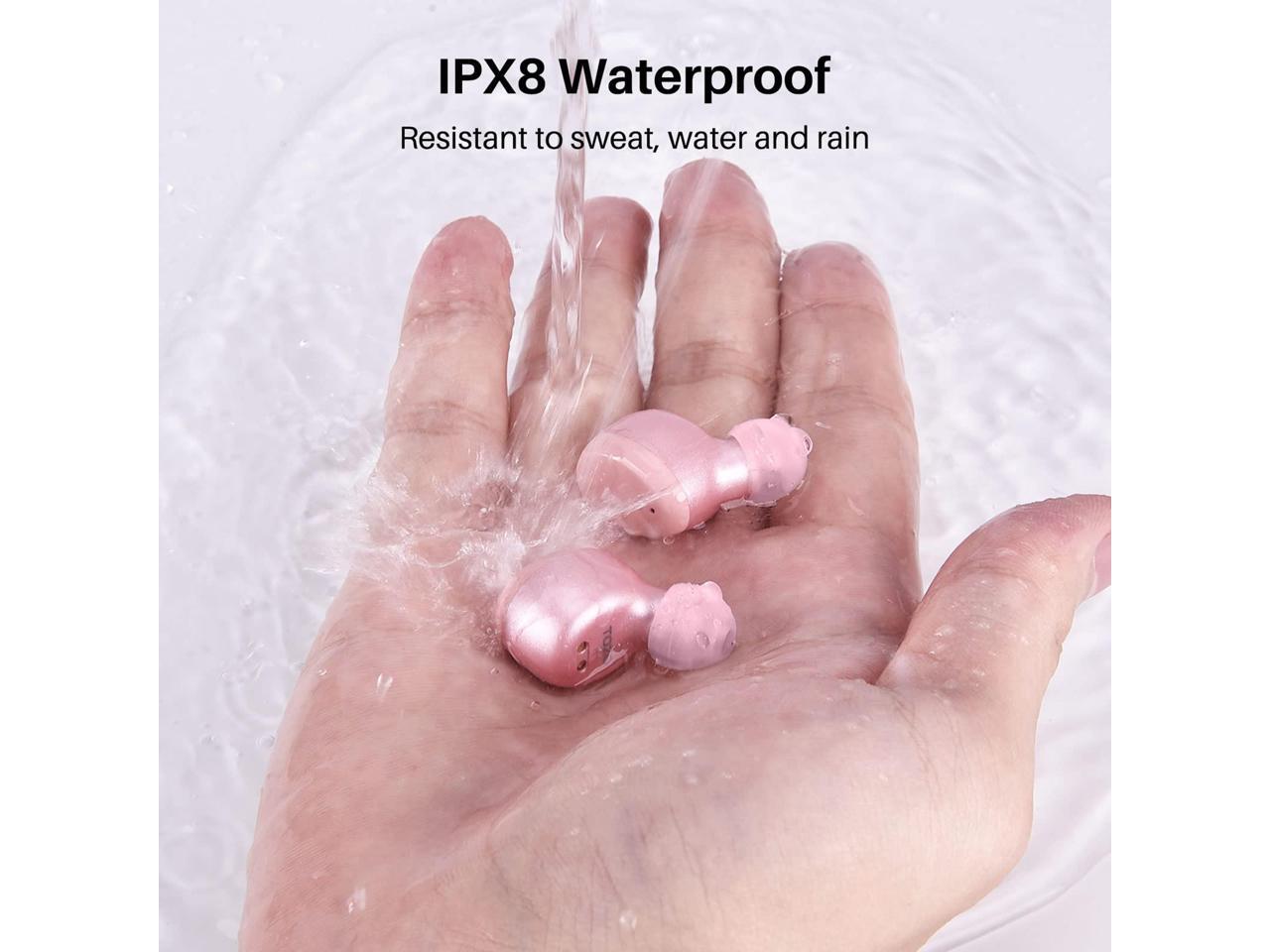 TOZO T6 True Wireless Earbuds Bluetooth 5.3 In Ear Headphones Touch