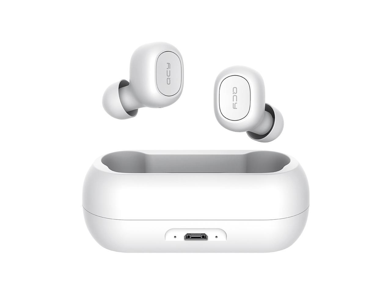 Receiving machine new Zealand Absurd QCY T1C Wireless Earbuds, Bluetooth 5.0 Headphones with Microphone,  Compatible for iPhone, Android and Other Leading Smartphones, - Newegg.com