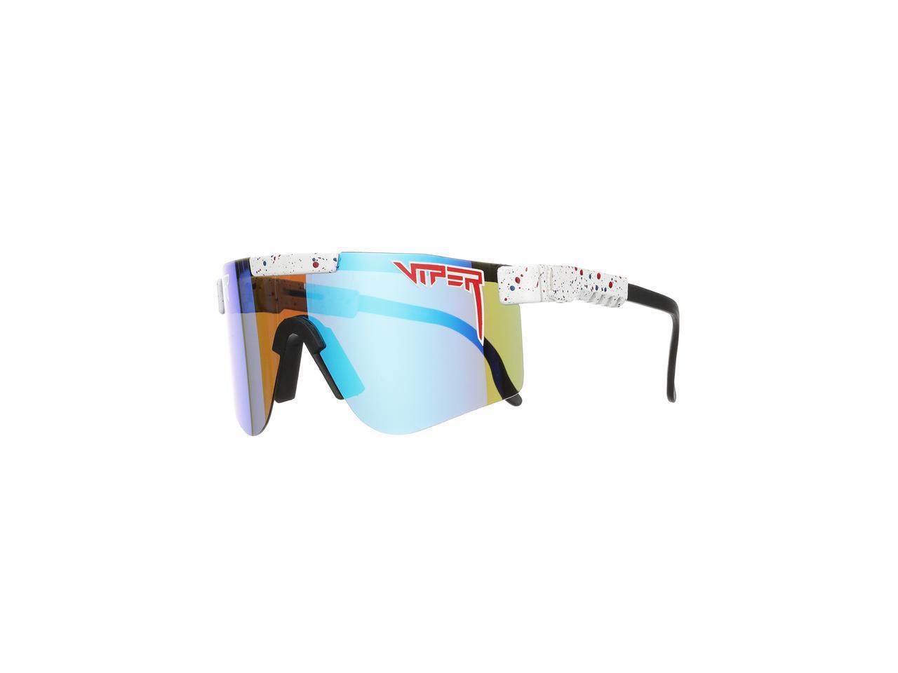 Pit Viper Polarized Sports Sunglasses, Unisex Cycling Glasses Windproof ...