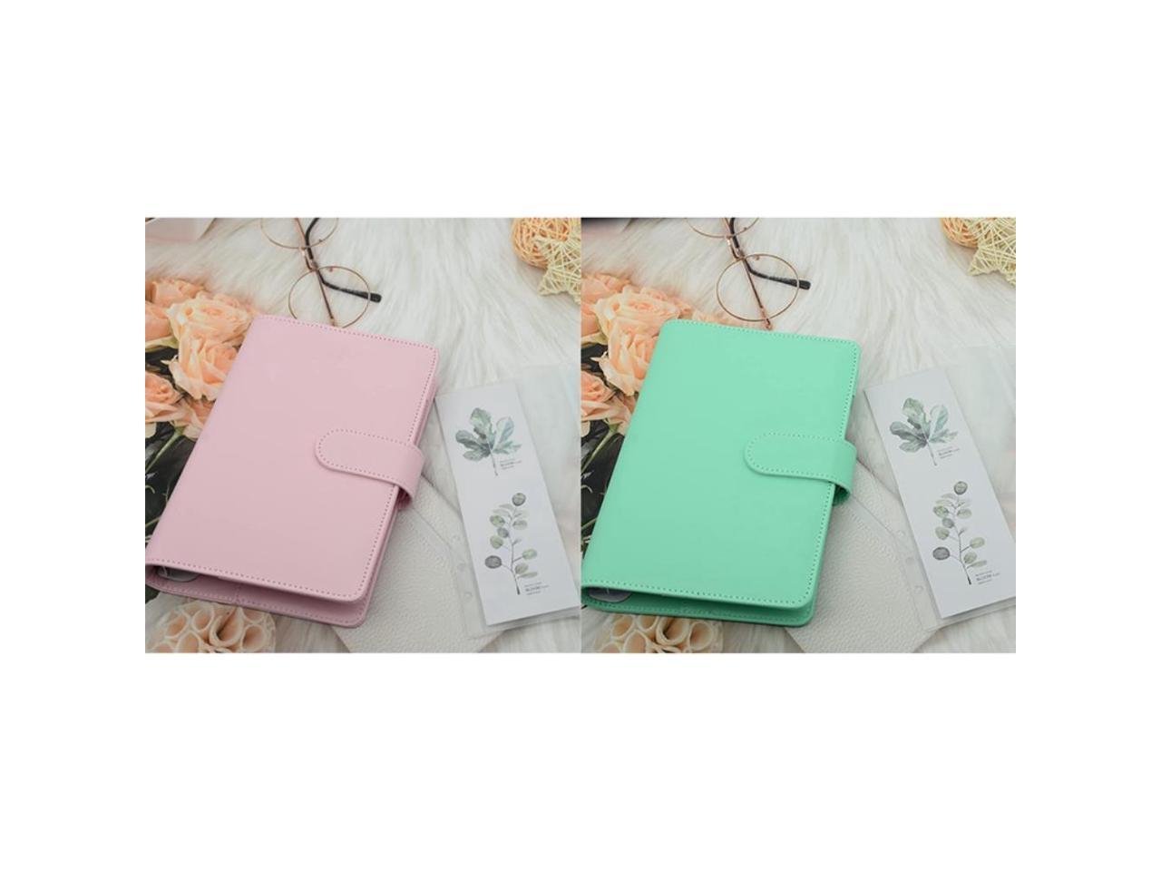 2 Set A6 Binder Pockets,Can Be Filled with 6 Round Binder Sets, for ...