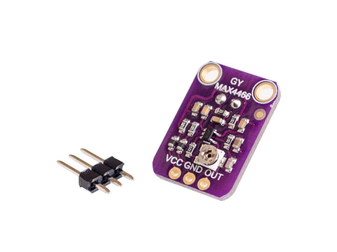 GY-MAX4466 electret microphone amplifier MAX4466 adjustable amplifier ...