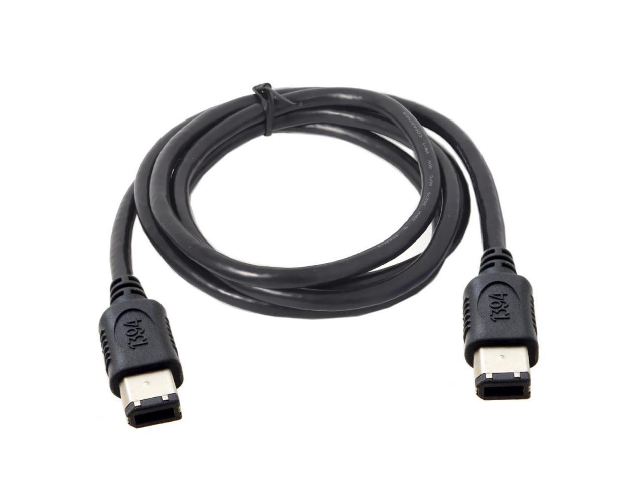 3x 6ft 1.8m USB To Firewire IEEE 1394 4 Pin iLink Adapter Data Cable New 