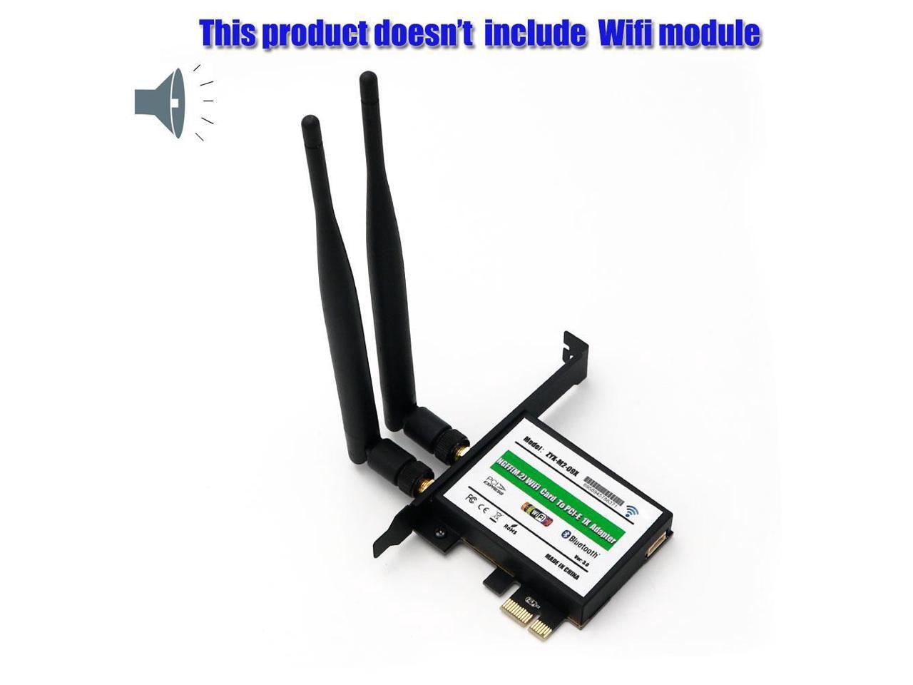 Wireless Network WiFi Adapter NGFF M.2 WiFi Card to PCI Express 1X