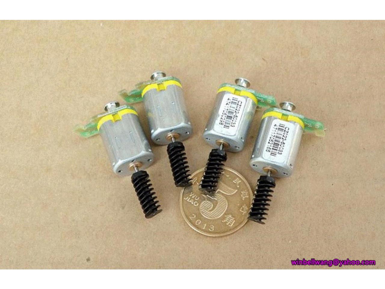 Micro Mini N20 Motor DC 12V-24V 39600RPM High Speed 15mm Long Worm Gear Shaft 
