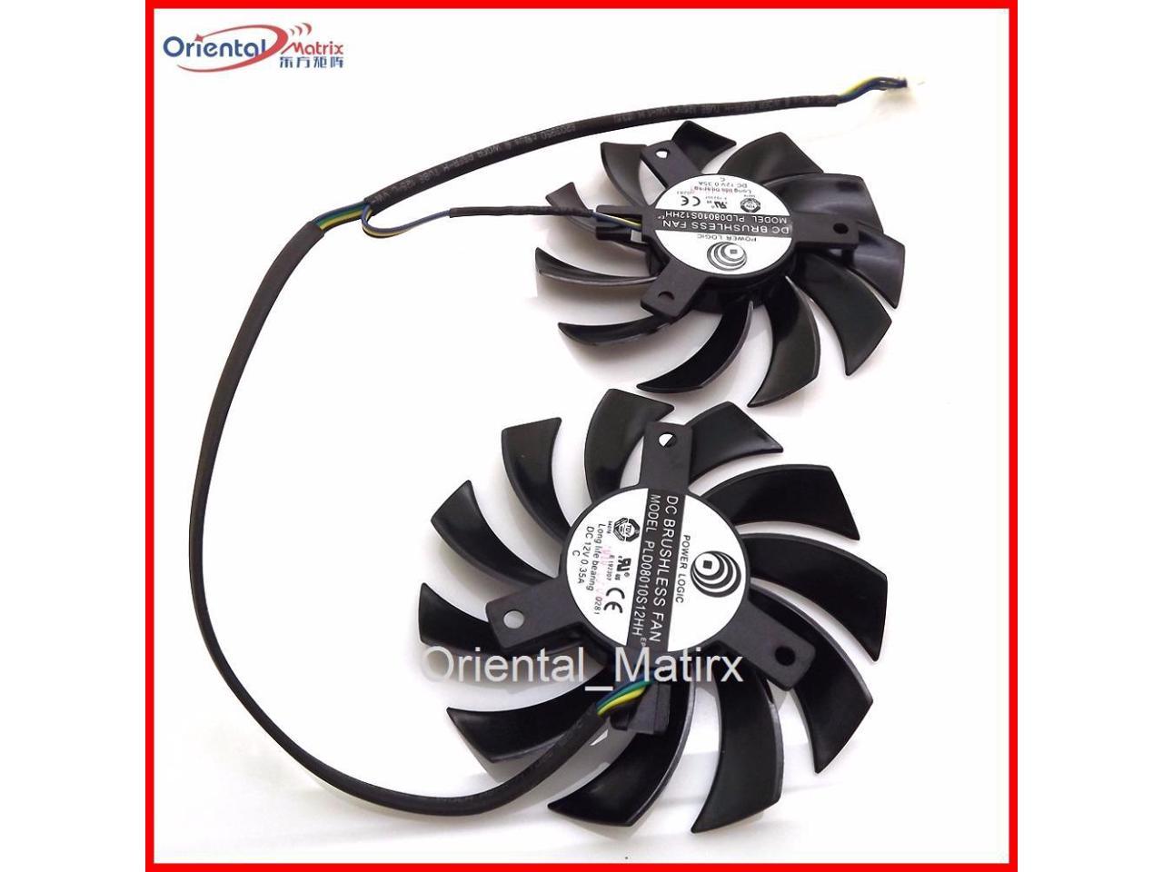 95MM T129215SM 12V 0.25A Cooler Gigabyte R667D3 R777OC R9 Cooling Fans 2pcs/lot 