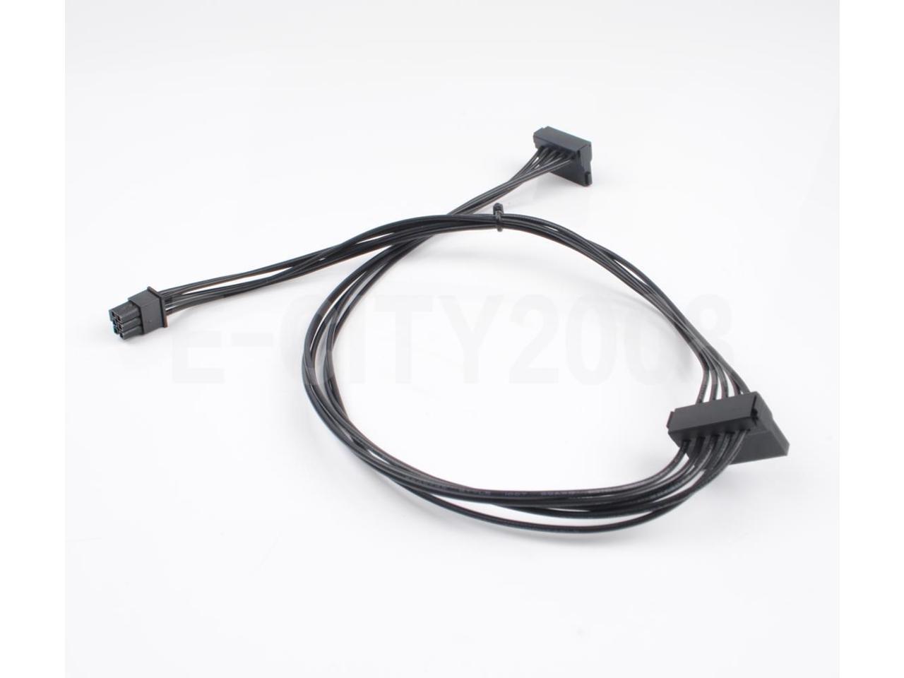 1pcs Mini 6 Pin to 2 SATA 15PIn Power Supply Cable for Dell Vostro 3070 ...