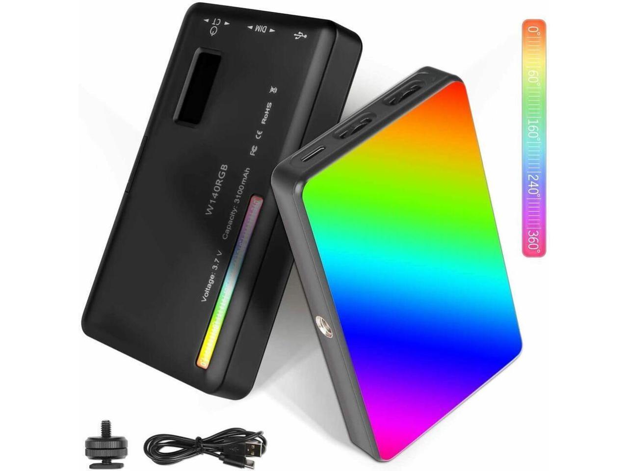 Dimmable W140 RGB LED Video Light Panel Fill Light for Photography