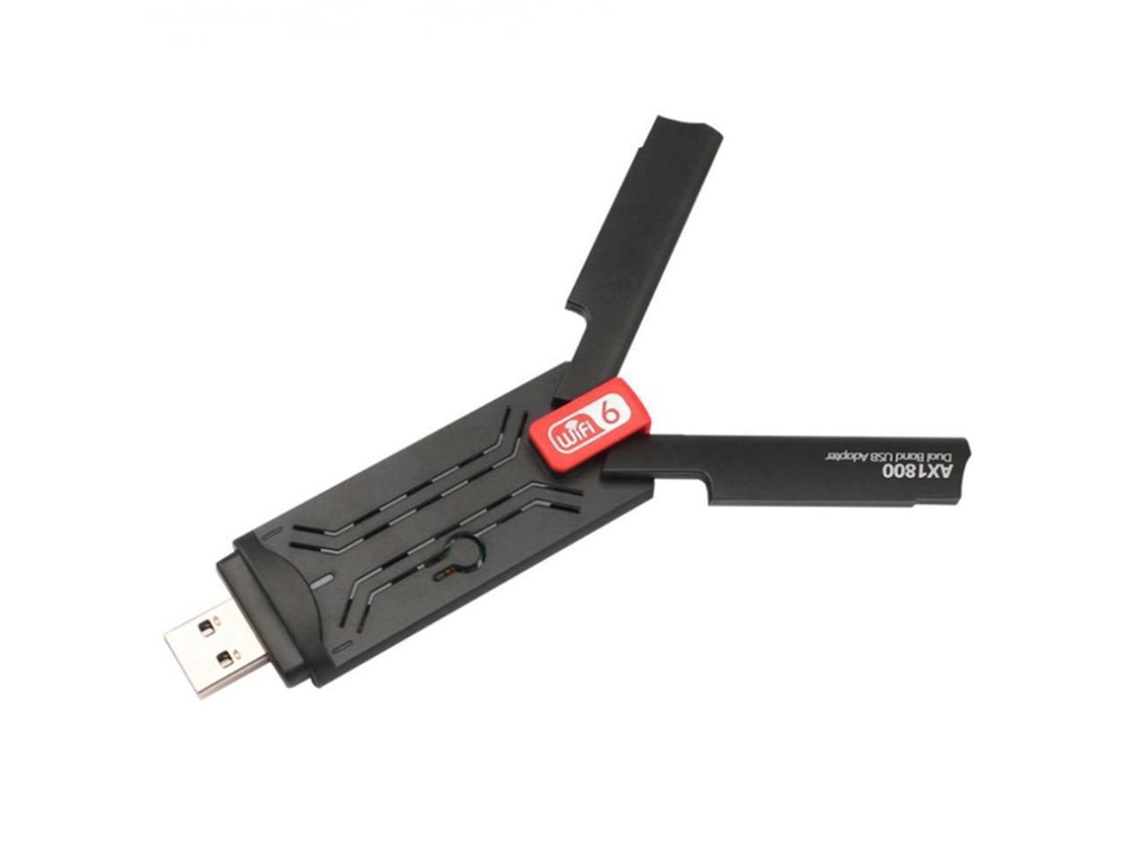 USB3.0 WIFI Wireless Network Card 2.4GHz/5.8GHz 1800Mbps RTL8832AU USB ...