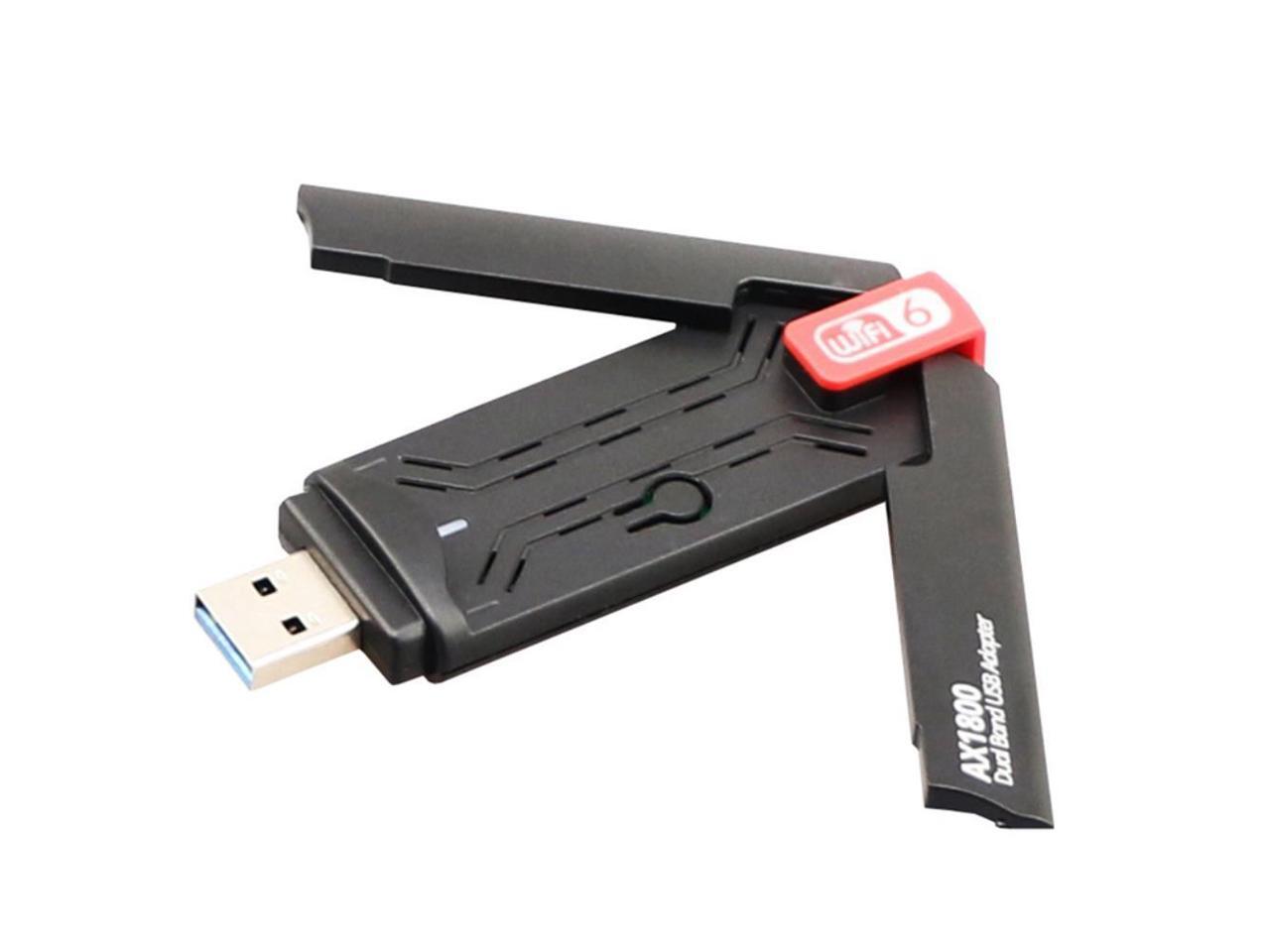 USB3.0 WIFI Wireless Network Card 2.4GHz/5.8GHz 1800Mbps RTL8832AU USB