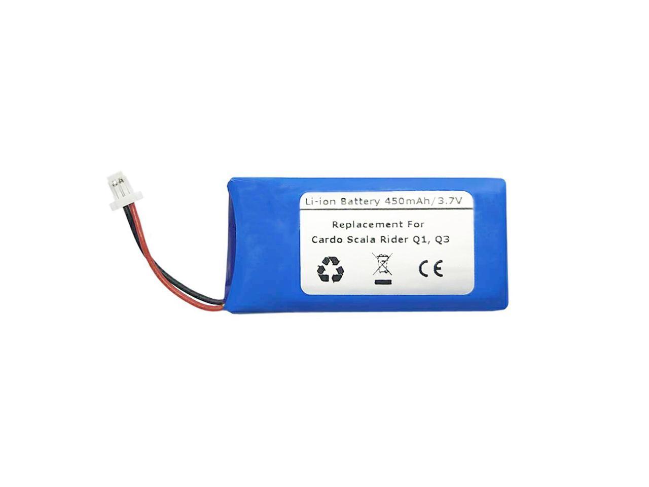 overraskelse Forskellige Maiden 3.7V/450mAh Replacement Battery for Cardo Scala Rider Q1, Q3 Bluetooth  Headsets - Newegg.com