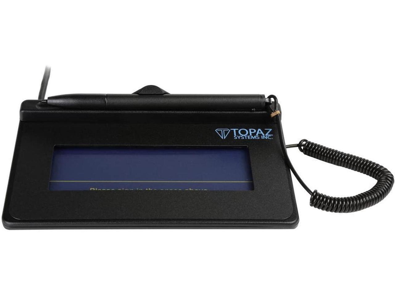 Non-Backlit Topaz T-S460-HSB-R USB Electronic Signature Capture Pad 