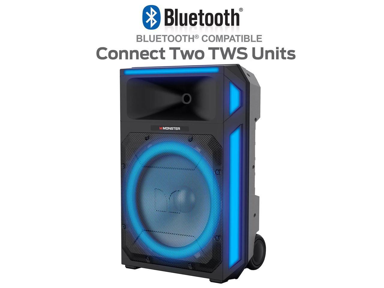 Monster X6 AllinOne PA Bluetooth Speaker System