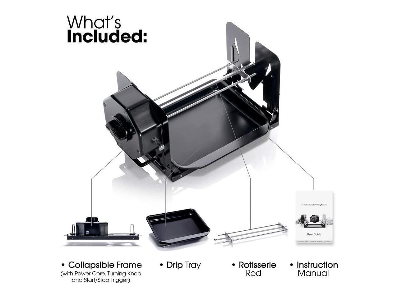 ROTOQ 360 The Worlds First Non Electric SelfRotating Rotisserie