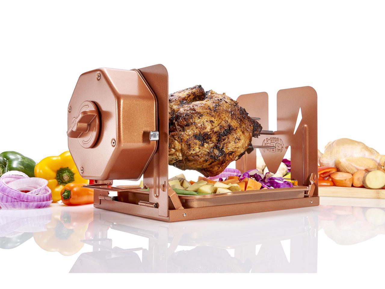 ROTOQ 360 The Worlds First Non Electric SelfRotating Rotisserie