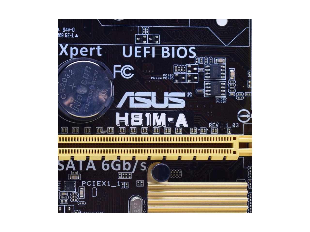 ASUS H81M-A LGA 1150 Intel H81 Desktop PC Motherboard DDR3 16G Kit Xeon  E3-1245 V3 i5-4690K Cpus HDMI SUB3.0 Micro-ATX UEFI BIOS - Newegg.com