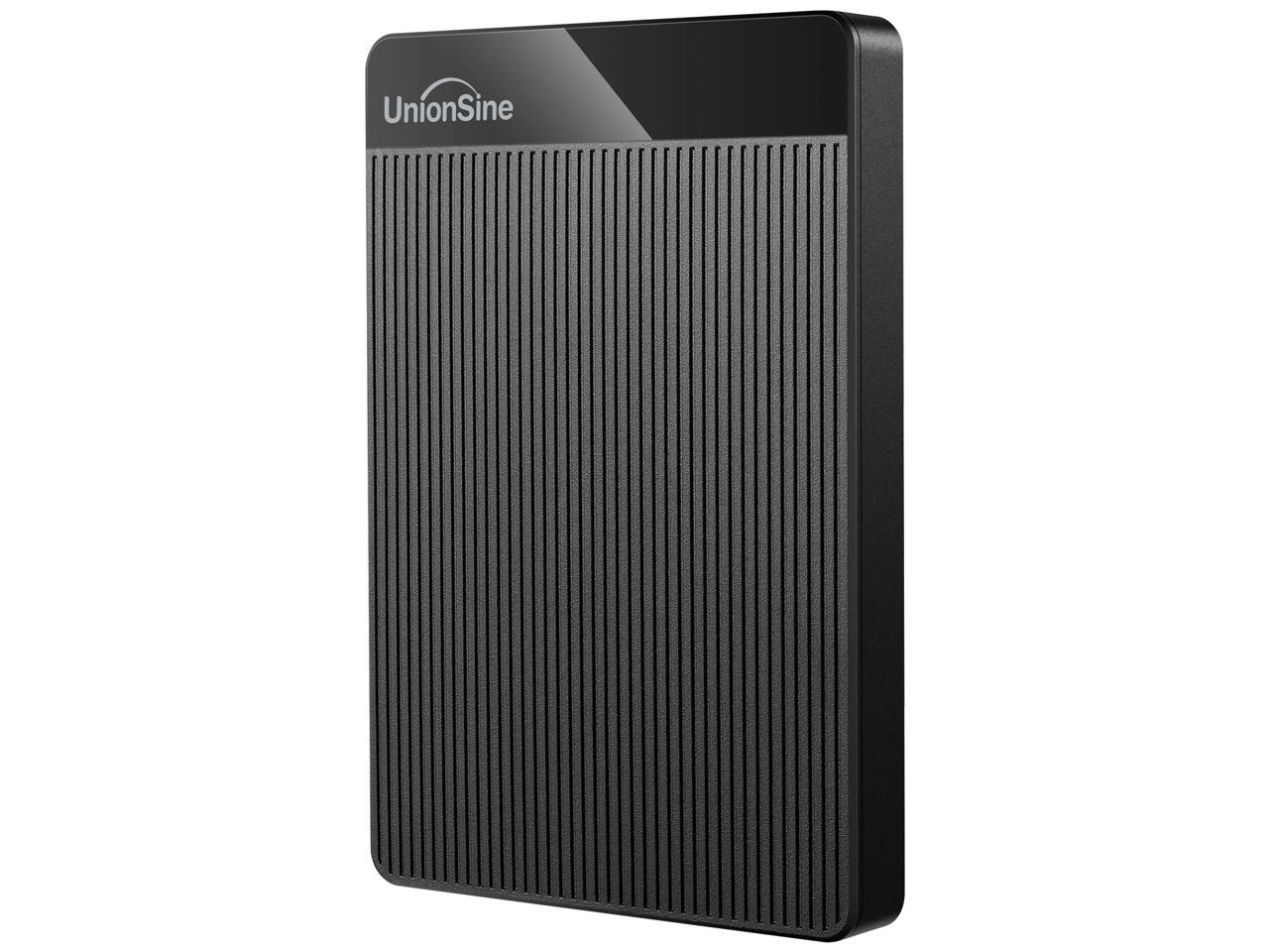 UnionSine 500GB Ultra Slim Portable External Hard Drive USB3.0 HDD